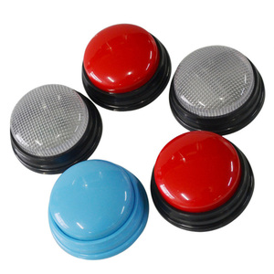 Mini botón de luz LED, sonido grabable, respuesta, zumbador, luz LED, botón parlante - Product Image 2