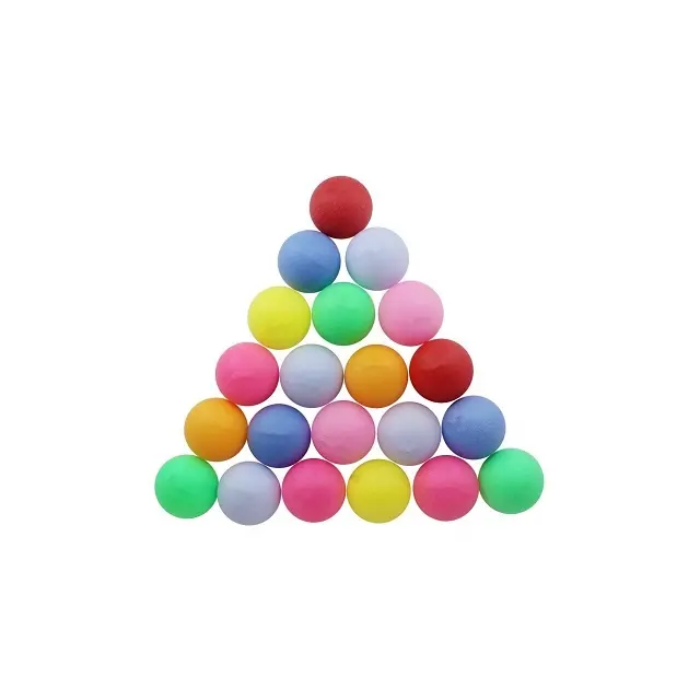 Vuelos de Color personalizado ping-pong pelotas de tenis de mesa para el juego
