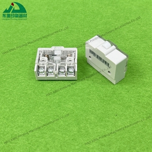 1 parça ofset baskı kesme baskı aksesuarları için makine yedek parçaları plastik basma düğmesi devre CHINT anahtarı YBLX-19/K - Product Image 4
