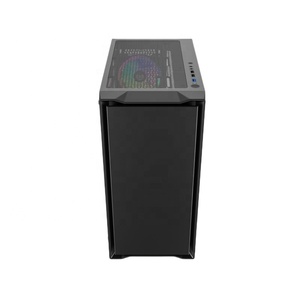 Jnp מפעל הסיטונאי matx פופולרי מאוורר argb קר שולחן עבודה atx גיימר משחק מחשב במקרה <span class=keywords><strong>PC</strong></span>
