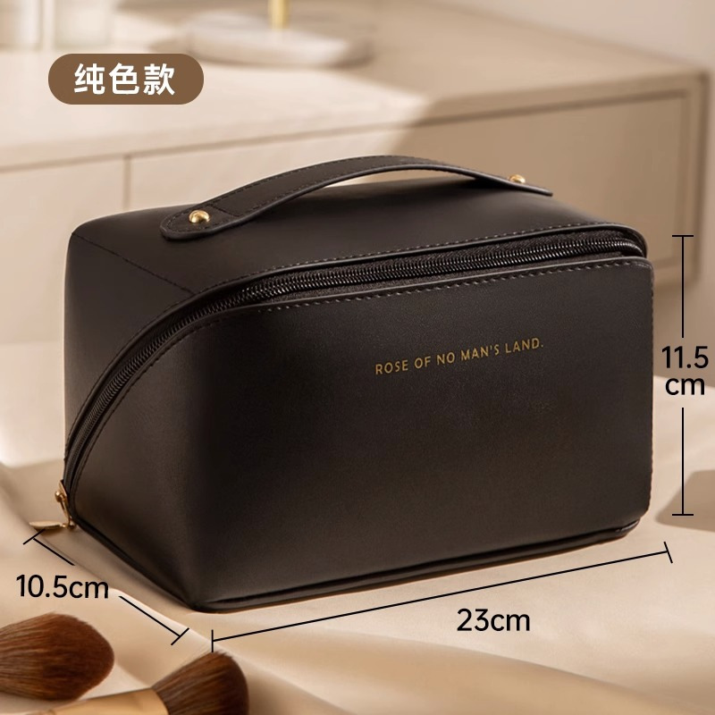 Trousse de maquillage oreiller (noir)