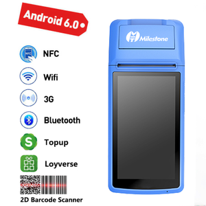 MHT-M1 New Arrival 3 gam Android 7.1 cầm tay xe buýt POS thiết bị đầu cuối tất cả trong một lotttry Canh Bạc POS thiết bị đầu cuối cầm tay thông minh POS - Product Image 5