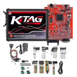 KTAG için sıcak satış avrupa versiyonu V7.020 V2.25 2.23 kırmızı kurulu otomatik ECU programlama araçları motor analizörü