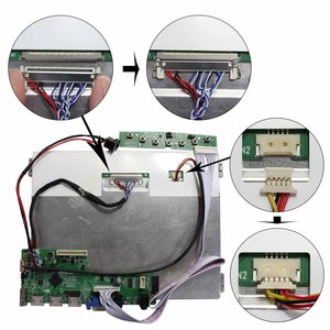 Kit de Control de placa de controlador de Monitor Lcd de entrada de Audio USB Vga con Panel de pantalla Lcd de 10,4 pulgadas y 12,1 pulgadas