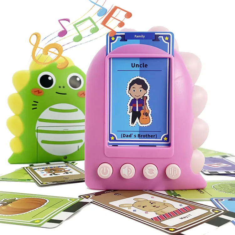 Kinder Mini Vroege Audio Arabische Woordkaart Speelgoed Tablet Elektronische Machine Leeskaart Apparaat Leren Speelgoed
