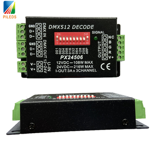 PX24506 DMX Decoder treiber RGB-Verstärkers teuerung regler Für LED-Licht 12-24V