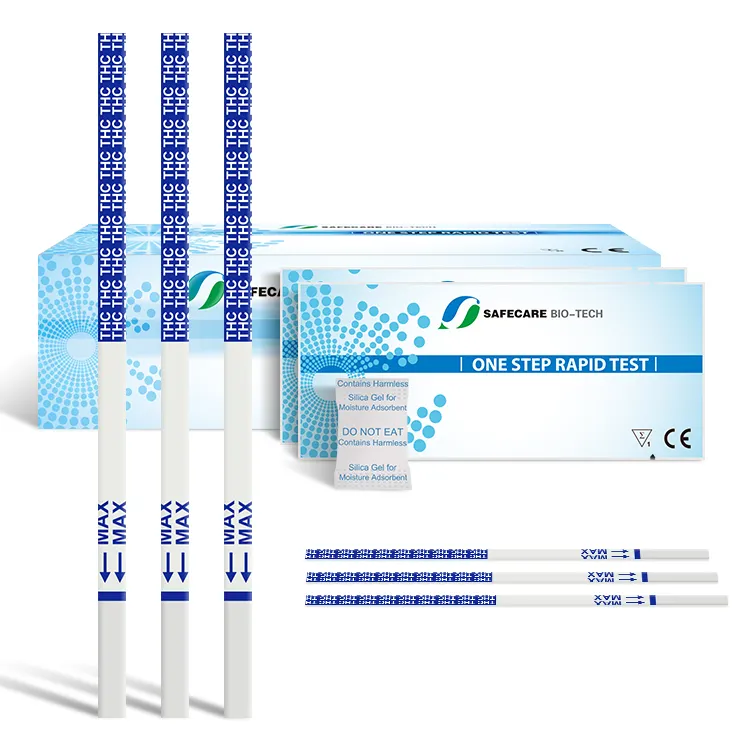خطوة واحدة مجموعة اختبار المخدرات البول شرائط اختبار الأدوية السريعة