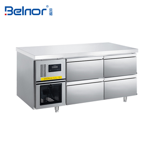 Restaurant Refrigerator SUS304 <strong>Chiller</strong> <strong>350l</strong> 450l 650l Undercounter Multiple Drawers Freezer - Product Image 1
