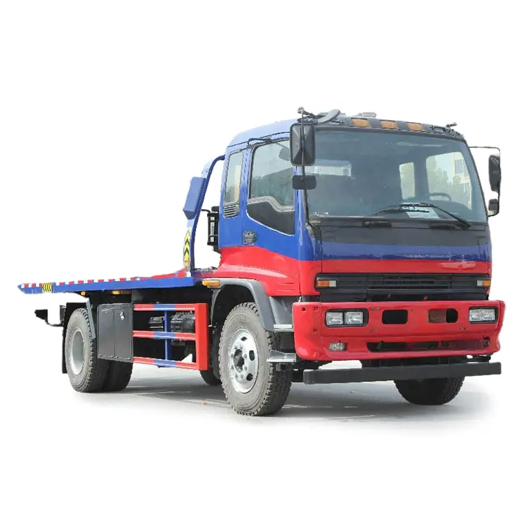ISUZU FTR Roll-Back-Trek 10 Tonnen Schleppwagen ISUZU F-Serie Autotransporter Ausfall Lkw-Überholungsfahrzeug