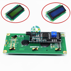 LCD1602 1602 Módulo controlador de pantalla LCD de 16x2 caracteres Retroiluminación azul con cabezal de PIN de soldadura - Product Image 5