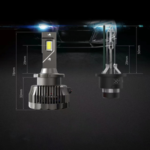 Otomatik Led far ampulü D1s D2s D3s D4s D8s hata ücretsiz Canbus HID Xenon D8 D1 D3 araba Led far - Product Image 4
