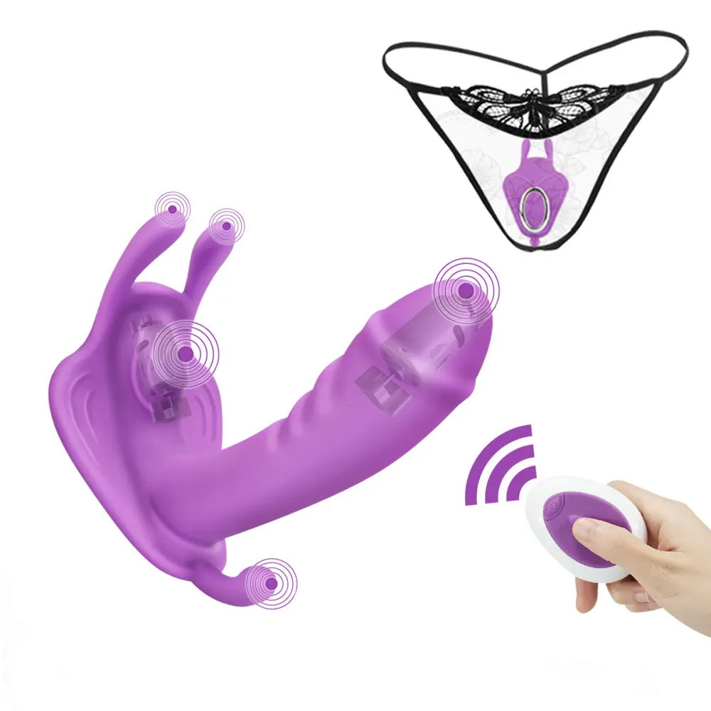 Vibrador com sucção ponto g, venda direta, brinquedos sexuais, vibrador de sílica em gel com controle remoto, borboleta, vibrador de calcinha, brinquedos sexuais femininos