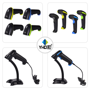 YHD-5700 סדרת נחמד מראה ברקוד סורק לקרוא 1D 2D QR קוד Wired/אלחוטי/כחול שן רב-חיבור שיטה