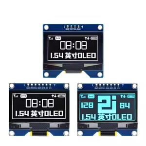 Yixingmicro modulo OLED da 1.54 pollici 1.54 12864 schermo LCD Display a LED modulo 128*64 SSD1309 interfaccia I2C SPI/IIC per 4pin 7pin - Product Image 2