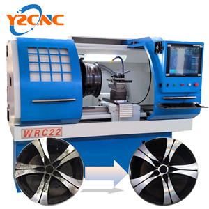 Cerchi in lega riparazione macchina WRC22 riparazione ruote CNC tornio cerchio riparazione tornio in lega cerchio AUTO correzioni tornio programmazione automatica macchina tornio