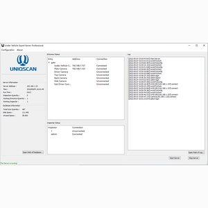 UV300-M UVSS/UVIS自動車検査システム爆弾検出器アンダービークルシステムリニアアレイCCDスキャン付き
