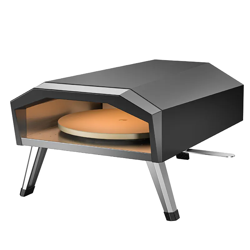 Nuovo arrivo commerciale cottura Pizza forno Mini portatile a gas forno per pizza