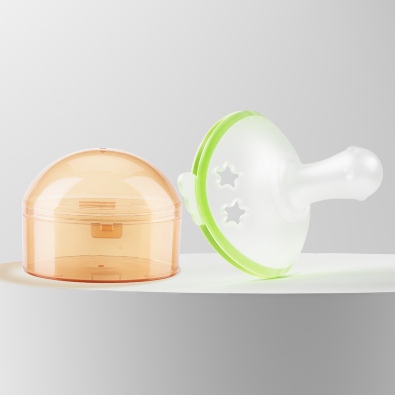 Angel style-thumb pacifier-green storage box