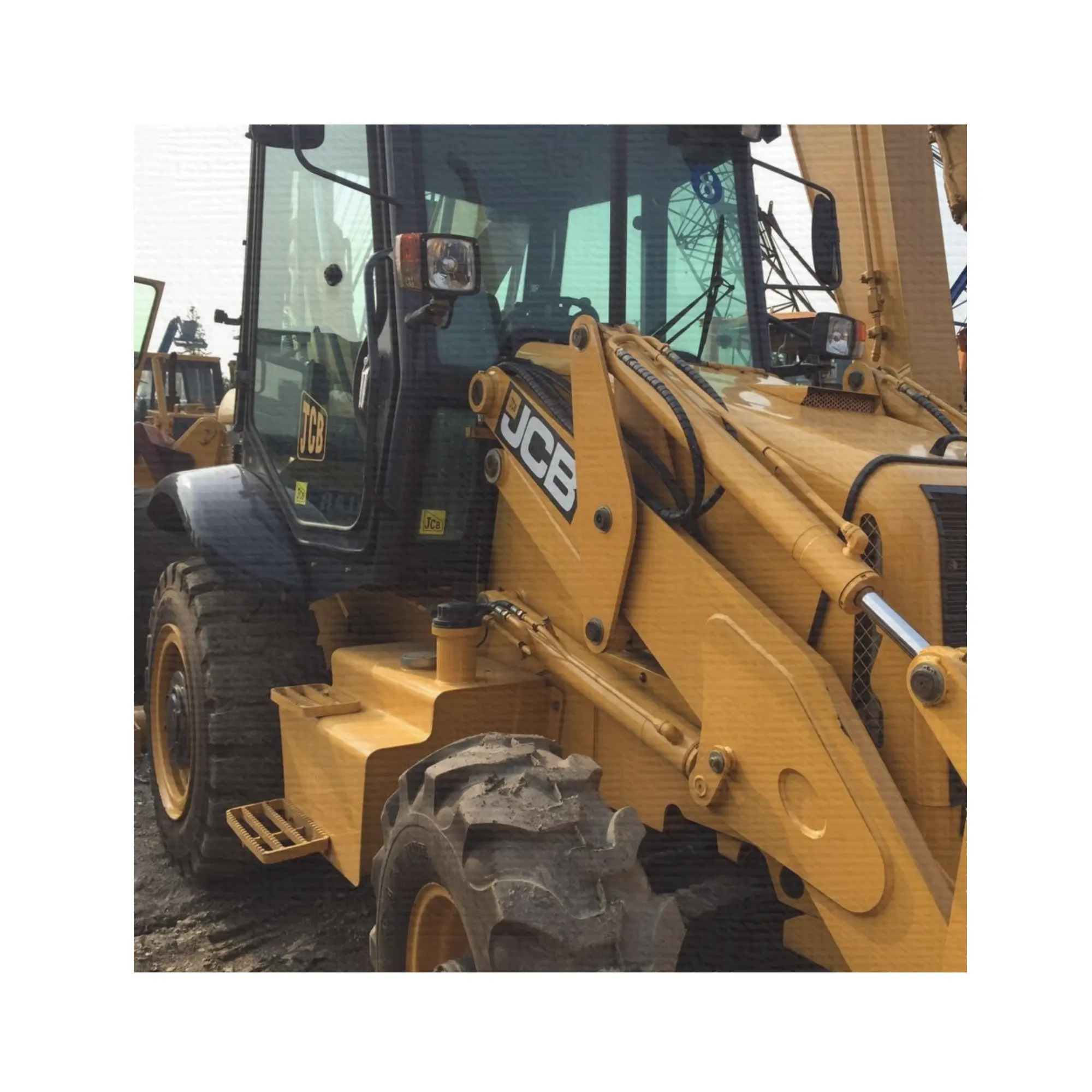 يتوهم series مستعمل لودر حفار JCB 3cx 4cx لوادر حفارة آلات شعبية