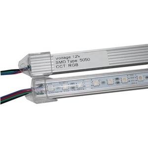 LED-Licht leiste RGB 24V Gute Qualität 5050 smd starre LED-Streifen RGB mit AL-Gehäuse PC mit 44Key oder Mini-Controller - Product Image 3