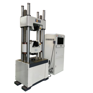 Jinan Xinguang 1000kN alta precisión Electro hidráulico servo máquina de prueba universal compresión extensible - Product Image 2