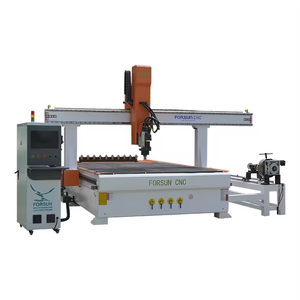 ¡El mejor precio! ¡21% DE DESCUENTO! Sistema de control DSP de tamaño 1325, máquina rotativa de madera tallada CNC de 6 ejes con eje giratorio de enrutador CNC - Product Image 3