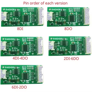 8ch DC 5-24V RS485多機能DI-DOモジュールデジタルNPN PNP入力出力Modbus RTU PLCリモートIO拡張ボード - Product Image 3