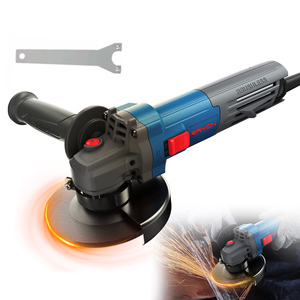 带侧手柄的高性能电动工具变速控制角磨机 - Product Image 1