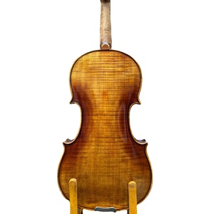 Old European Spruce Flamed Maple 4/4 Handmade Violin Quality Bridge Nice Sound Nylon String <strong>Fiddle</strong> with case - Product Image 1