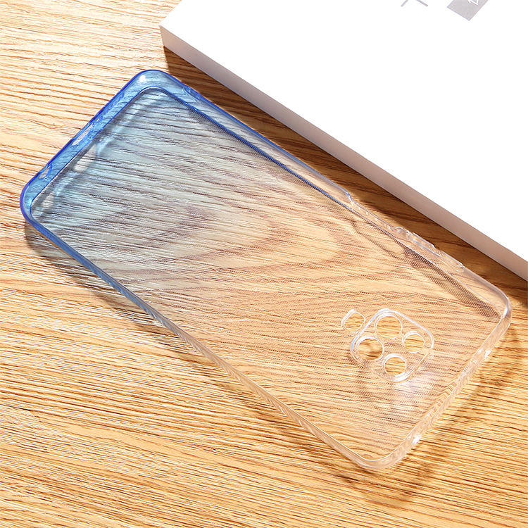 การไล่ระดับสีโปร่งใสสีน้ำเงิน