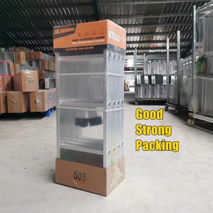 (โปรโมชั่น) บันไดอเนกประสงค์อลูมิเนียมพับได้ 4x3 ขั้นพร้อมบานพับขนาดใหญ่ขนาดใหญ่สําหรับใช้ในอพาร์ทเมนท์ - Product Image 6