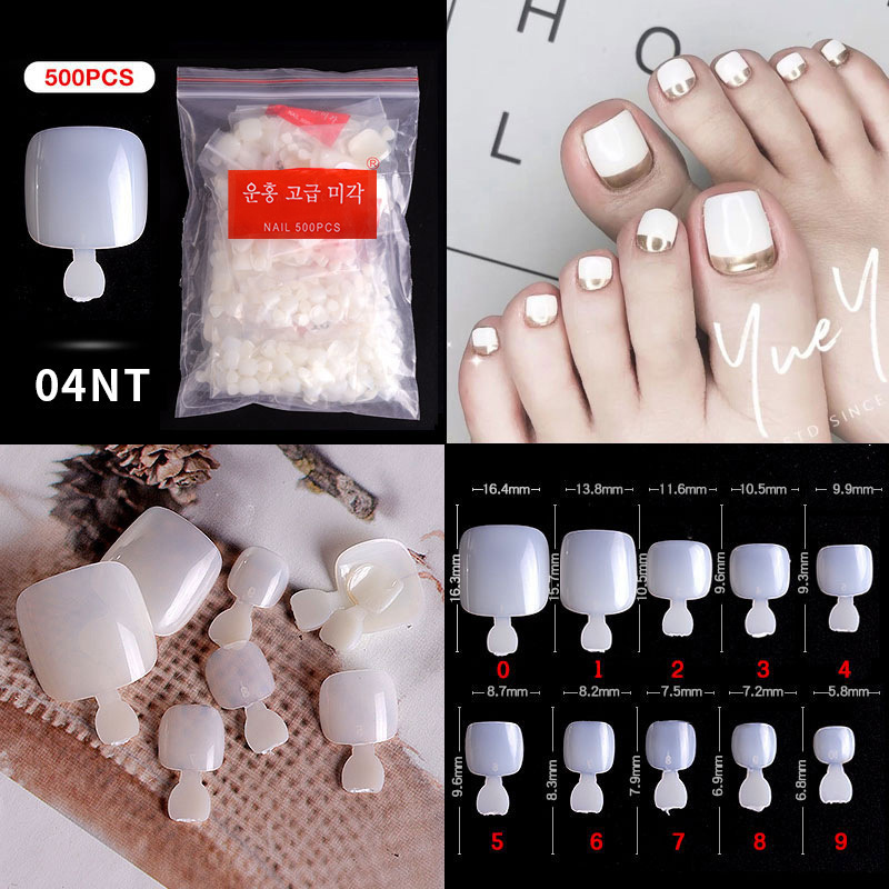 #8Natural 500pcs