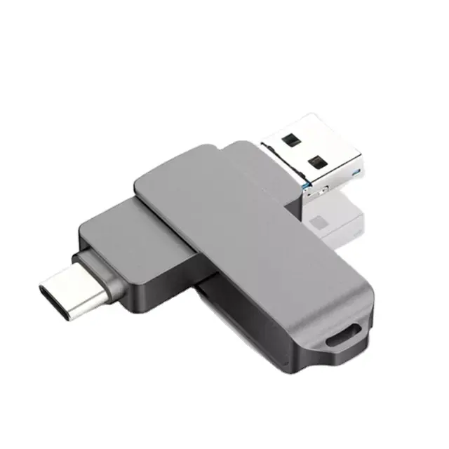 New Wholesale Custom ized Flash-Laufwerk USB-Typ C USB-Flash-Laufwerk 3 in 1 benutzer definierte USB-Flash-Laufwerk TB für iPhone Smartphone Pen drive