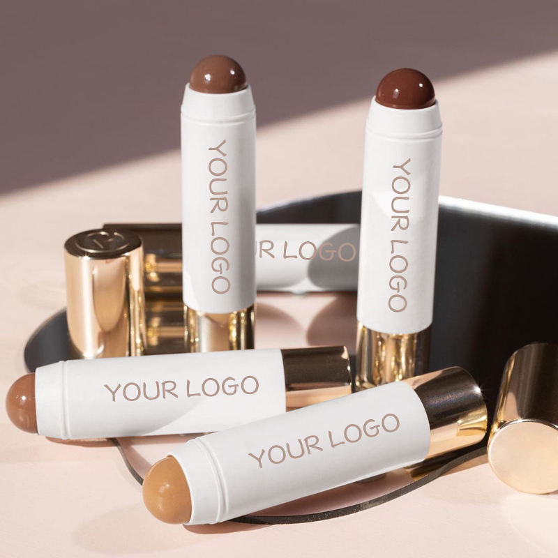 Create Your Own Brand Natural Long Lasting Waterproof Vegan Private Label Contour Face Makeup Cream Bronzer Cream Contour Stick