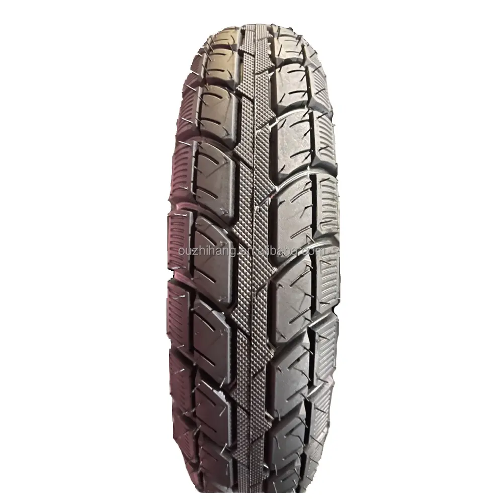Commercio all'ingrosso di fabbrica in gomma nera forte capacità portante pneumatico ruota in gomma moto per pneumatico moto 2.75/90-18