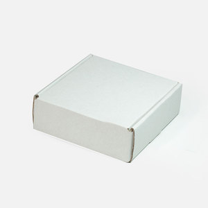 Geoto 12x12x4cm Small Corrugated Cardboard <strong>Box</strong> for Mailing Packing Literature Mailer - Product Image 3