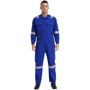 Turuncu toplu yansıtıcı çalışma kıyafetleri tek parça güvenlik mühendisi mekanik tulum iş üniforma tulum erkekler için - Product Image 2