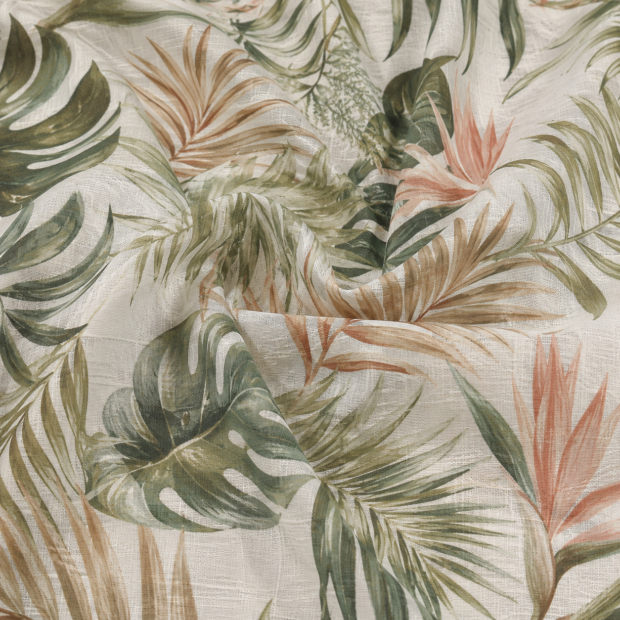 Linen Viscose Blend Fabric