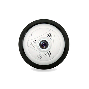 流行的高级360鱼眼全景IP摄像机Wifi天花板VR运动检测全覆盖WiFi IP摄像机 - Product Image 1