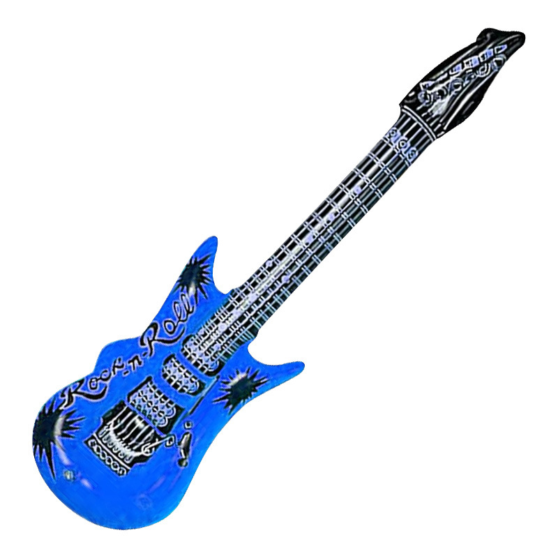 Guitarra 95cm azul oscuro