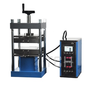 Pressa a caldo programmabile automatica da laboratorio 60T con doppie piastre di riscaldamento/pressa di calore elettrica - Product Image 1