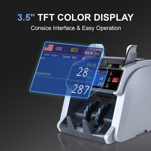 WRM996 2 Display Counterfeit Money Chekcing <strong>Machines</strong> <strong>Note</strong> <strong>Counting</strong> <strong>Machine</strong> Cuirrency Counter - Product Image 5