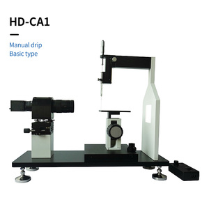 Misuratore di angolo di contatto automatico ad alta precisione Tester di angolo di goccia d'acqua & attrezzatura essenziale dell'analizzatore di forma di goccia per i test - Product Image 2