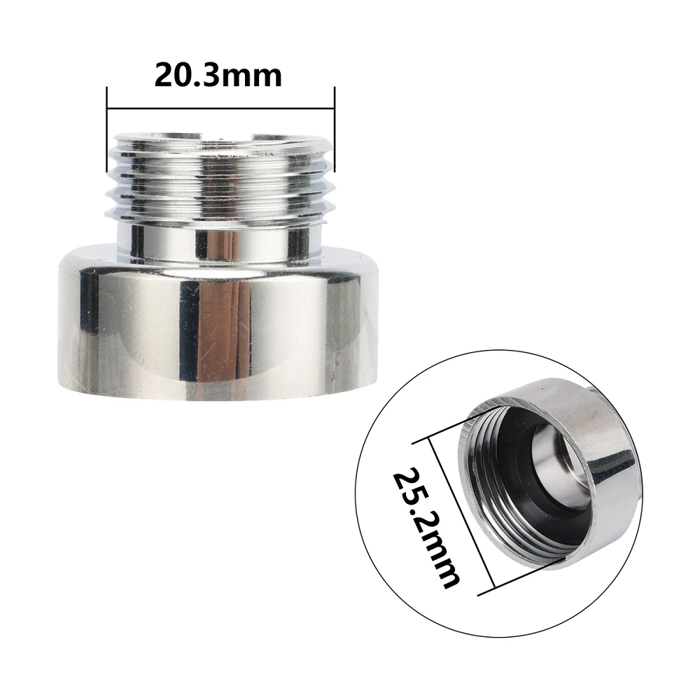 Argent (3/4" femelle vers 1/2" mâle)