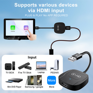 Không dây Carplay với HDML đa phương tiện Adapter xe <span class=keywords><strong>TV</strong></span> Mate chuyển đổi cho lửa/<span class=keywords><strong>Google</strong></span> <span class=keywords><strong>TV</strong></span> gậy có dây để không dây Carplay - Product Image 3