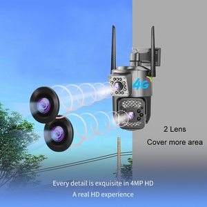V380 4g智能IPIPZ无线视频监视器家用室内外网络双镜头4MP摄像机 - Product Image 3