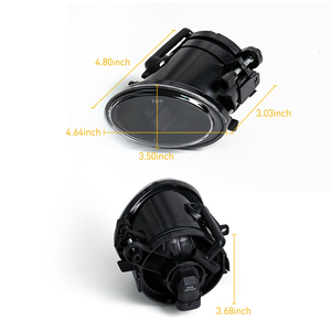 ヘッドライトフロントドライビングランプハロゲンLED電球フォグライトBMW E39 M5 2001 2002 2003 E463シリーズM3 2002 2003 2004 2005 2006 - Product Image 5