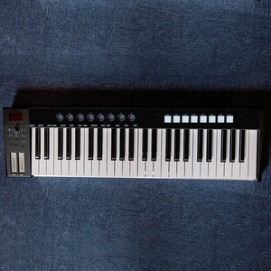 Controlador de teclado MIDI maestro profesional, dispositivo de 49 teclas, Plug and Play, USB, mini usb, para producción de música - Product Image 6