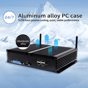 Wall-Mounted Fanless Industrial <strong>Computer</strong> with Core I5 8250U Mini Desktop <strong>System</strong> <strong>Unit</strong> In-Stock Industrial Chassis
