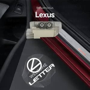 Dual Lens Dynamic Welcome Door Light for Lexus ES IS LX RX GS GX LC <strong>RC</strong> UX LS New Car Icon HD <strong>Lamp</strong> <strong>LED</strong> Projector Ghost Shadow - Product Image 3